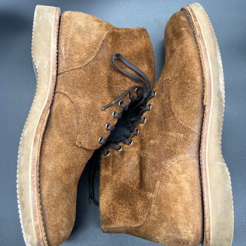 View photo of Viberg Service Boot in Seidel Aged Bark Roughout