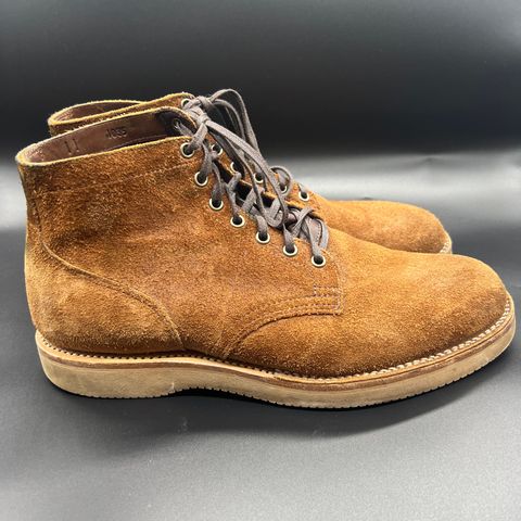 View photo of Viberg Service Boot in Seidel Aged Bark Roughout