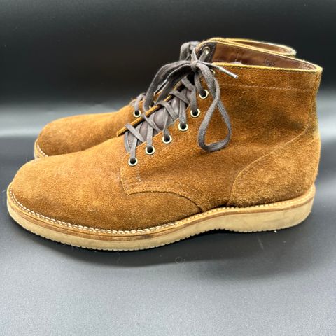 View photo of Viberg Service Boot in Seidel Aged Bark Roughout