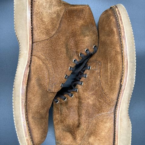 View photo of Viberg Service Boot in Seidel Aged Bark Roughout