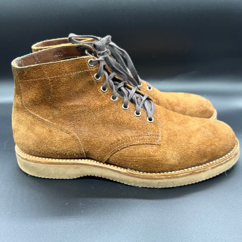 View photo of Viberg Service Boot in Seidel Aged Bark Roughout