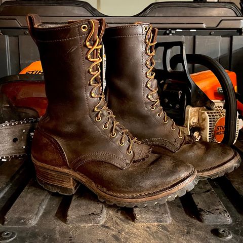Nicks Hot Shot in Seidel Chocolate Oil Tan Roughout