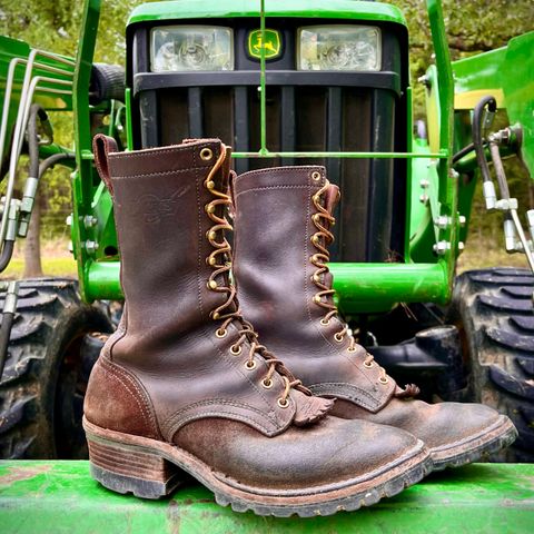 Nicks Hot Shot in Seidel Chocolate Oil Tan Roughout