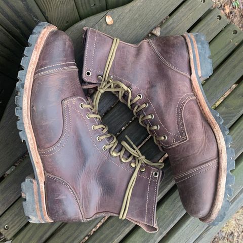 Truman Upland Boot in Horween Java Predator