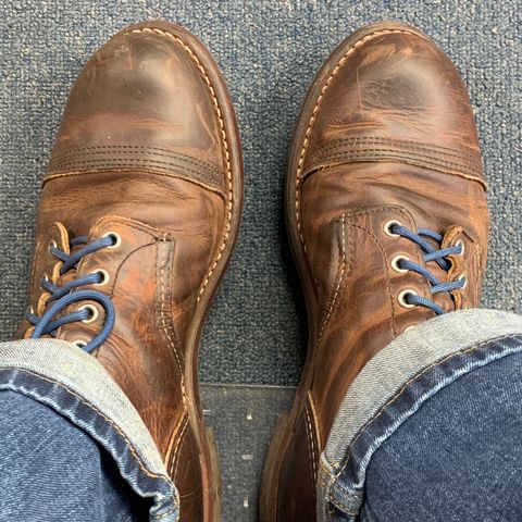 Red Wing Iron Ranger in S.B. Foot Copper Rough and Tough
