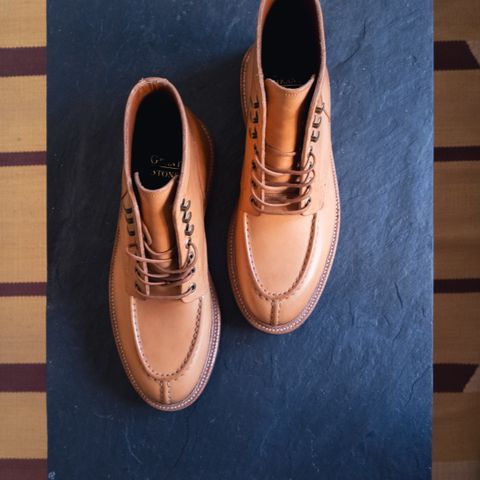 Grant Stone Ottawa Boot in Badalassi Carlo Natural Minerva