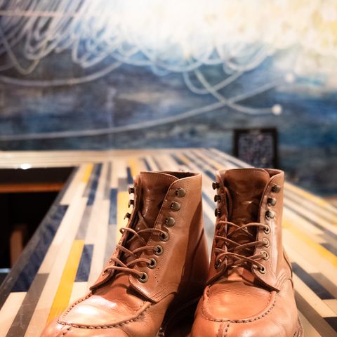 Grant Stone Ottawa Boot in Badalassi Carlo Natural Minerva