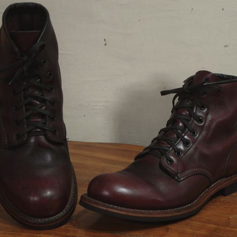 Red Wing Beckman in S.B. Foot Black Cherry Featherstone