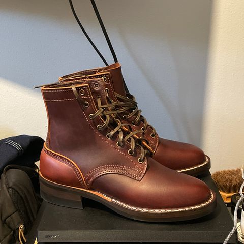 Nicks MTO in Wickett & Craig Chestnut Oiled Latigo