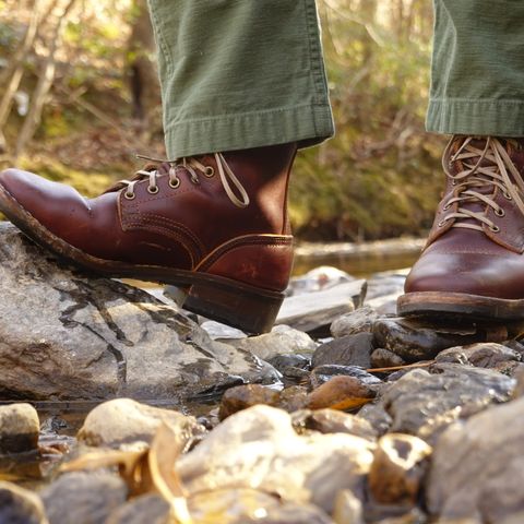 Nicks MTO in Wickett & Craig Chestnut Oiled Latigo