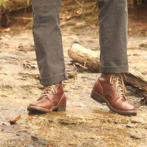 Nicks MTO in Wickett & Craig Chestnut Oiled Latigo