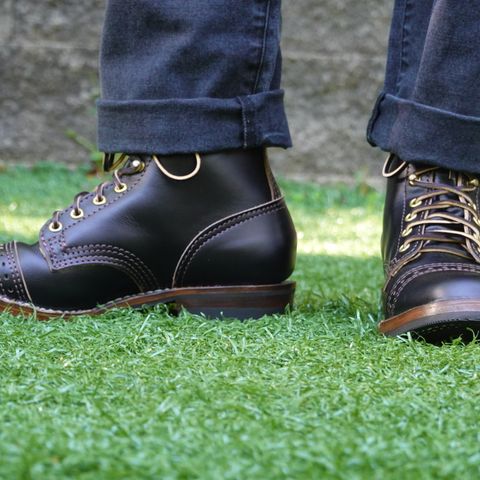 Wesco x S&S Axe Breaker in Maryam Black Horsehide