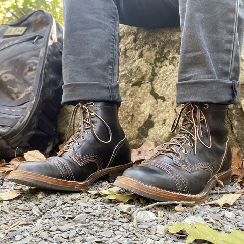 Wesco x S&S Axe Breaker in Maryam Black Horsehide