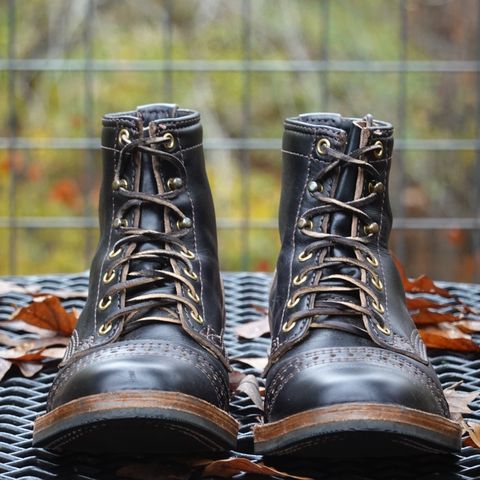 Wesco x S&S Axe Breaker in Maryam Black Horsehide