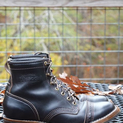 Wesco x S&S Axe Breaker in Maryam Black Horsehide