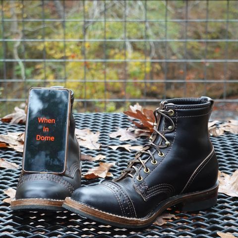 Wesco x S&S Axe Breaker in Maryam Black Horsehide
