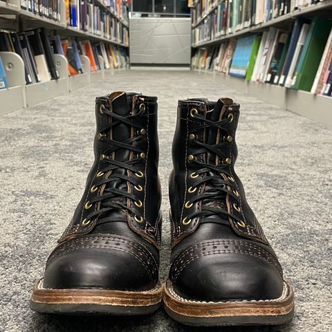Wesco x S&S Axe Breaker in Maryam Black Horsehide