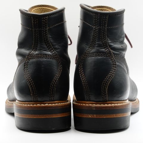 John Lofgren Monkey Boots in Horween Black Teacore Chromexcel