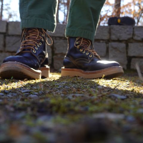 Search result thumbnail of White's 350 Cruiser in Horween Black Waxed Flesh