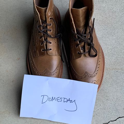 Tricker's Stow Country Boot in Horween Natural Chromexcel