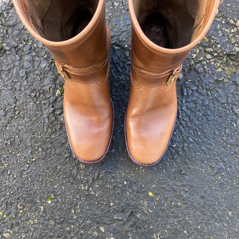 Benzein The Keeper 'Type 2' Engineer Boot in Horween Natural Chromexcel
