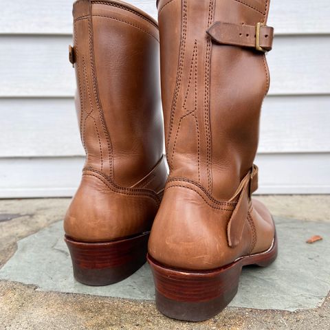 Benzein The Keeper 'Type 2' Engineer Boot in Horween Natural Chromexcel