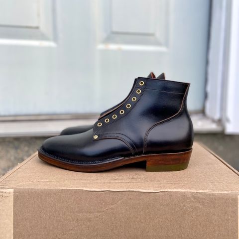 NF Bootmaker Milton Boot in Horween Black Chromexcel
