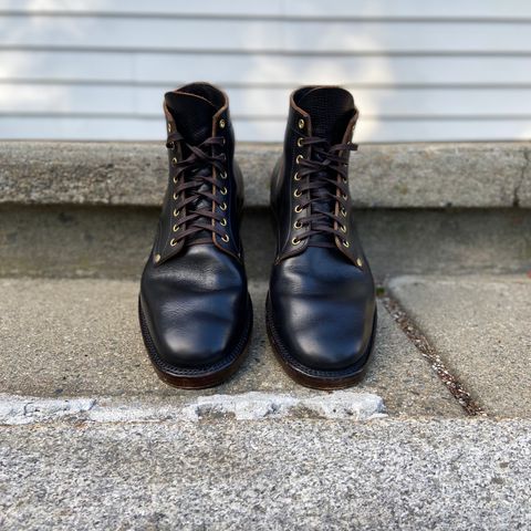 NF Bootmaker Milton Boot in Horween Black Chromexcel