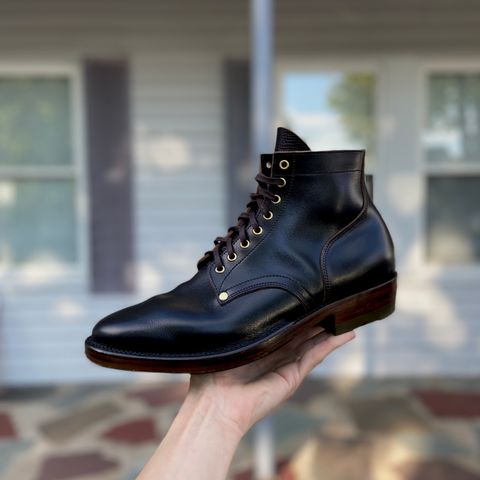 NF Bootmaker Milton Boot in Horween Black Chromexcel