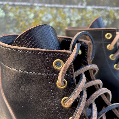 NF Bootmaker Milton Boot in Horween Black Chromexcel