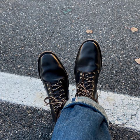NF Bootmaker Milton Boot in Horween Black Chromexcel