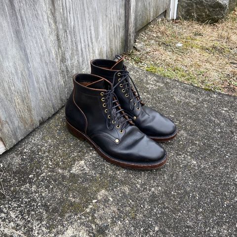 NF Bootmaker Milton Boot in Horween Black Chromexcel