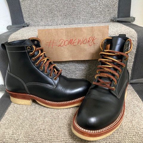 Jakkrabbits Logger Boot in Indonesian Rose Black Pull Up