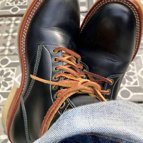 Jakkrabbits Logger Boot in Indonesian Rose Black Pull Up