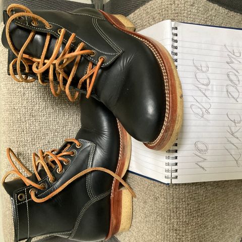 Jakkrabbits Logger Boot in Indonesian Rose Black Pull Up