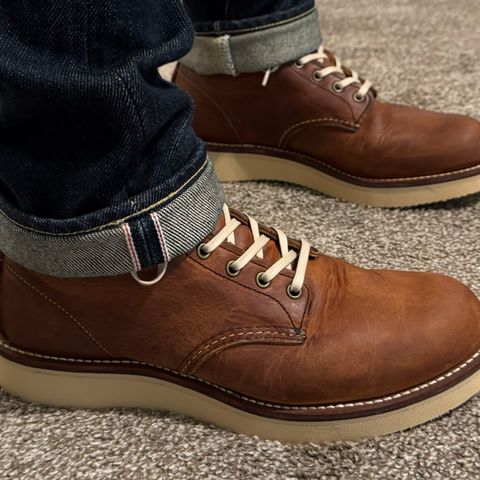 Red Wing Rover in S.B. Foot Copper Rough and Tough