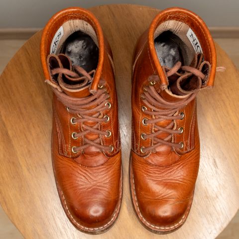 Nicks Becca in Horween Natural Dublin
