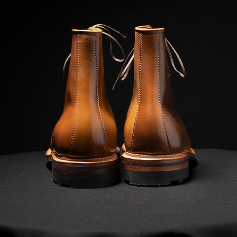 Viberg Halkett in Horween Bourbon Shell Cordovan