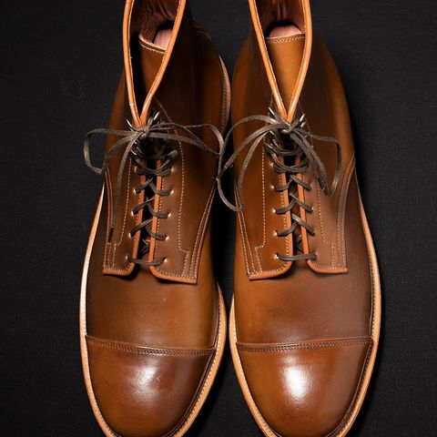 Viberg Halkett in Horween Bourbon Shell Cordovan