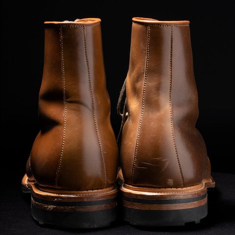 Viberg Halkett in Horween Bourbon Shell Cordovan