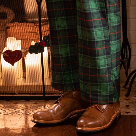 Viberg Halkett in Horween Bourbon Shell Cordovan