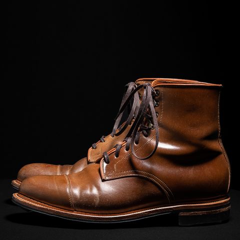 Viberg Halkett in Horween Bourbon Shell Cordovan