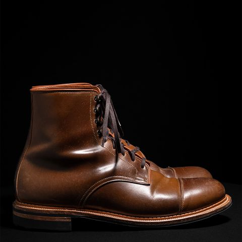 Viberg Halkett in Horween Bourbon Shell Cordovan