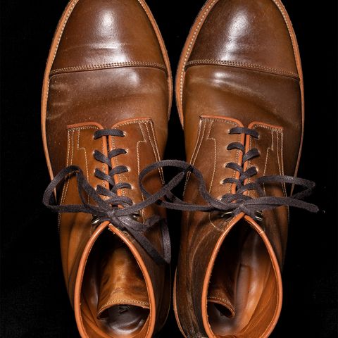 Viberg Halkett in Horween Bourbon Shell Cordovan