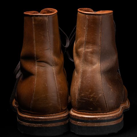 Viberg Halkett in Horween Bourbon Shell Cordovan