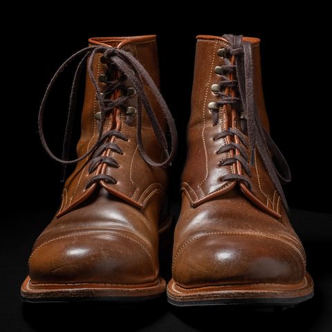 Viberg Halkett in Horween Bourbon Shell Cordovan