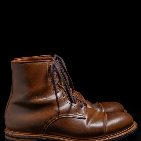 Viberg Halkett in Horween Bourbon Shell Cordovan