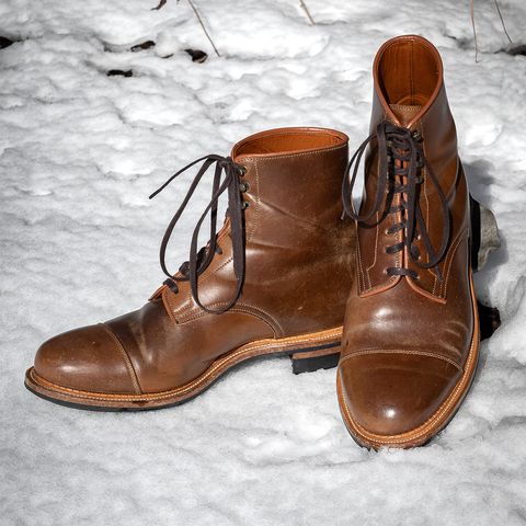 Viberg Halkett in Horween Bourbon Shell Cordovan