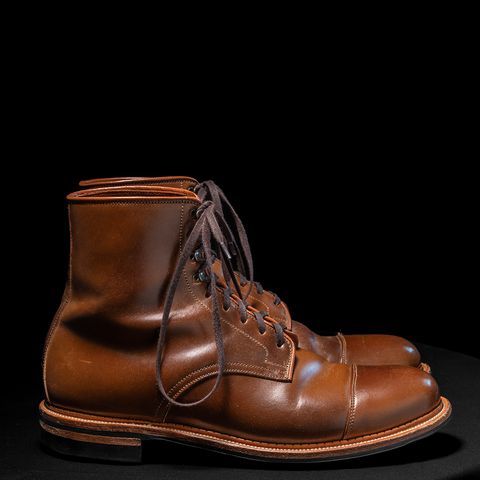 Viberg Halkett in Horween Bourbon Shell Cordovan