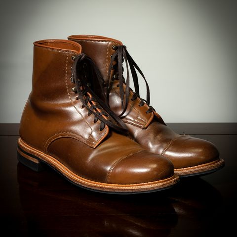 Viberg Halkett in Horween Bourbon Shell Cordovan